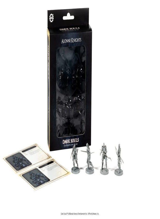 ألعاب ستيم فوجد لعبة تقمص الأدوار دارك سولز من ستيمفورجد جيمز: مجسمات وبطاقات إحصائيات فرسان ألون - Image 3