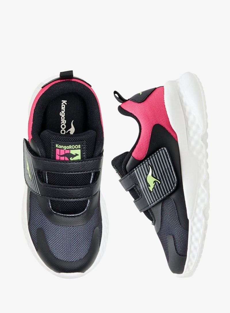 كانغاروس حذاء رياضي للبنات بشريط لاصق وتصميم ملون - Image 3