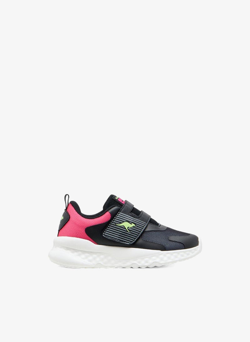 كانغاروس حذاء رياضي للبنات بشريط لاصق وتصميم ملون - Image 1