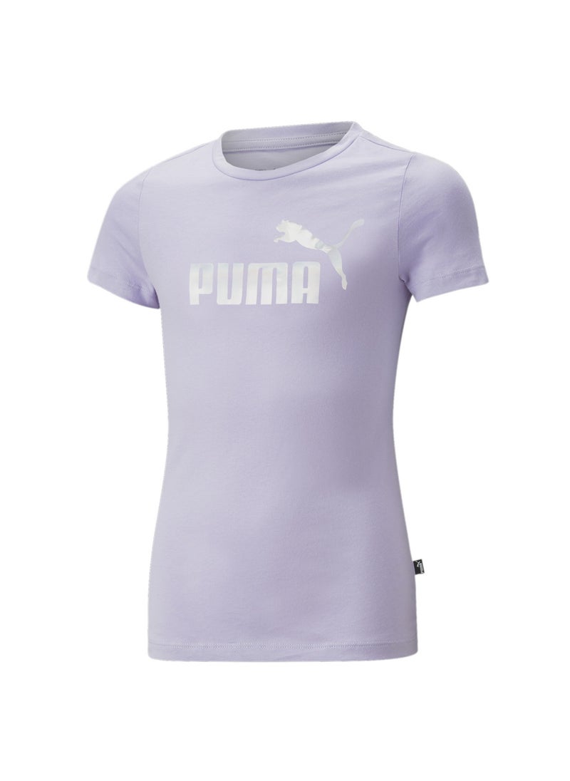 PUMA - Essentials Kids Girls NOVA SHINE Kids Girls Logo T-Shirt - Image 1