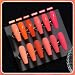 GAOY Coral Orange Gel Nail Polish, Pink Red Neon Gel Polish Kit for Salon Manicure and Nail Art DIY at Home, Gift for Women - Image 3