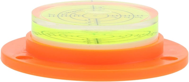 TIDTALEO Mini Bubble Level with Base 60x15mm, Precision Spirit Level Tool for Framing and Rv Balancing, Portable Circular Leveler for Measuring and Layout - Image 1