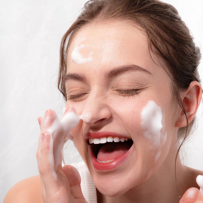 menorah Gentle Cleansing Mousse â€“ Hydrating pH-Balanced Face Wash with Cactus & Cucumber Extracts, Soothing Daily Cleanser for Sensitive & Dry Skin - Image 3