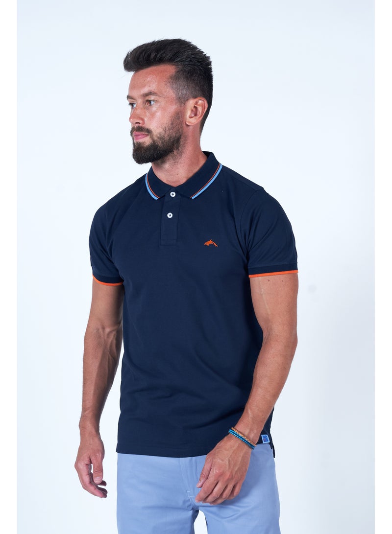 Orabelle Blue Sea Whale Polo - Image 2