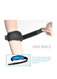 OASIS-TH 2 Pack Tennis Elbow Support Brace with Compression Pad Effective Pain Relief for Golfer’s Men Women  - Image 4