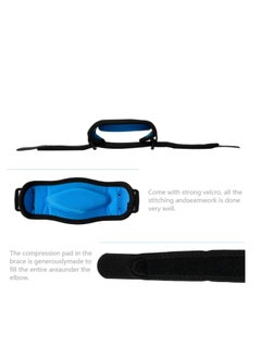 OASIS-TH 2 Pack Tennis Elbow Support Brace with Compression Pad Effective Pain Relief for Golfer’s Men Women  - Image 5