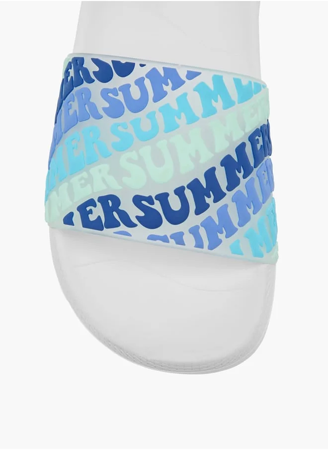 Celeste Women's Printed Slip-On Slides