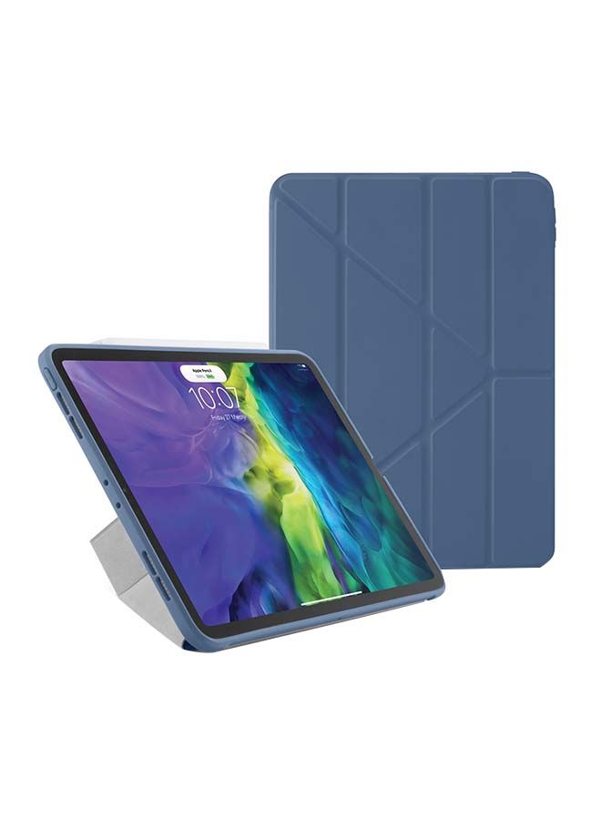 NIBEMINENT 5-In-1 Protective Case Cover For Apple iPad Pro 11-Inch (2020) Navy - Image 1