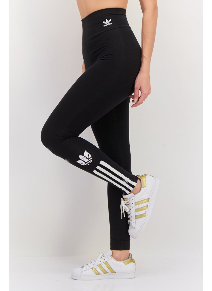 adidas Originals - Women Sportswear Fit Brand Logo Training Tights, Black - Image 1