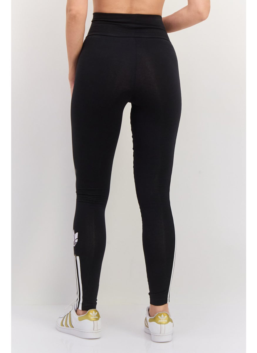 adidas Originals - Women Sportswear Fit Brand Logo Training Tights, Black - Image 1