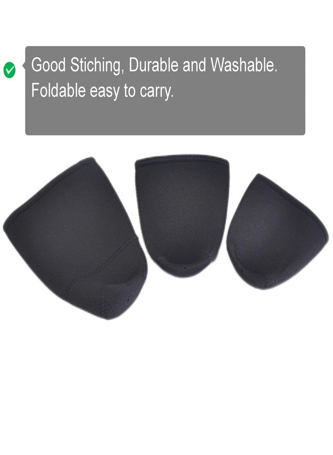 Sunkey Iced Coffee Sleeves Reusable Insulator Sleeves for Cold Drinks Neoprene Cold Cup Holder for Starbucks, Dunkin (Large 2, Black) - Image 5