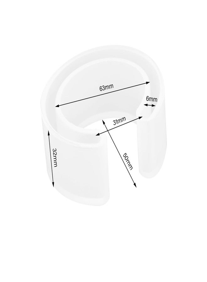 KUIDAMOS Silicone Bangle Larger Resin Casting Bracelet Casting,Good Release,Bangle C Font Bracelet Open Cuff Casting for Jewelry Making - Image 5