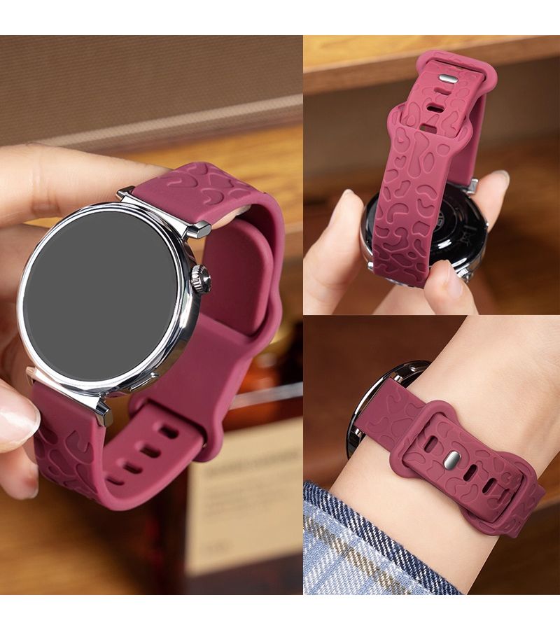 سوار ساعة ستارلايت كولر مقاس 22 مم بنقشة النمر متوافق مع ساعات Galaxy Watch 7، 6، 5، 4 - Image 3