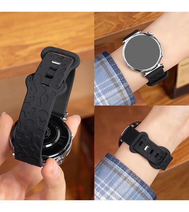 سوار ساعة ستارلايت كولر مقاس 22 مم بنقشة النمر متوافق مع ساعات Galaxy Watch 7، 6، 5، 4 - Image 1