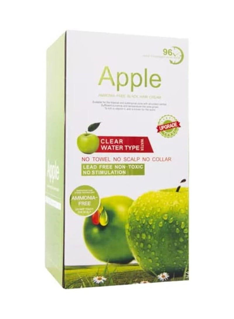 BLOOMING TIME Apple Ammoneia Free Black Hair cream - Image 1