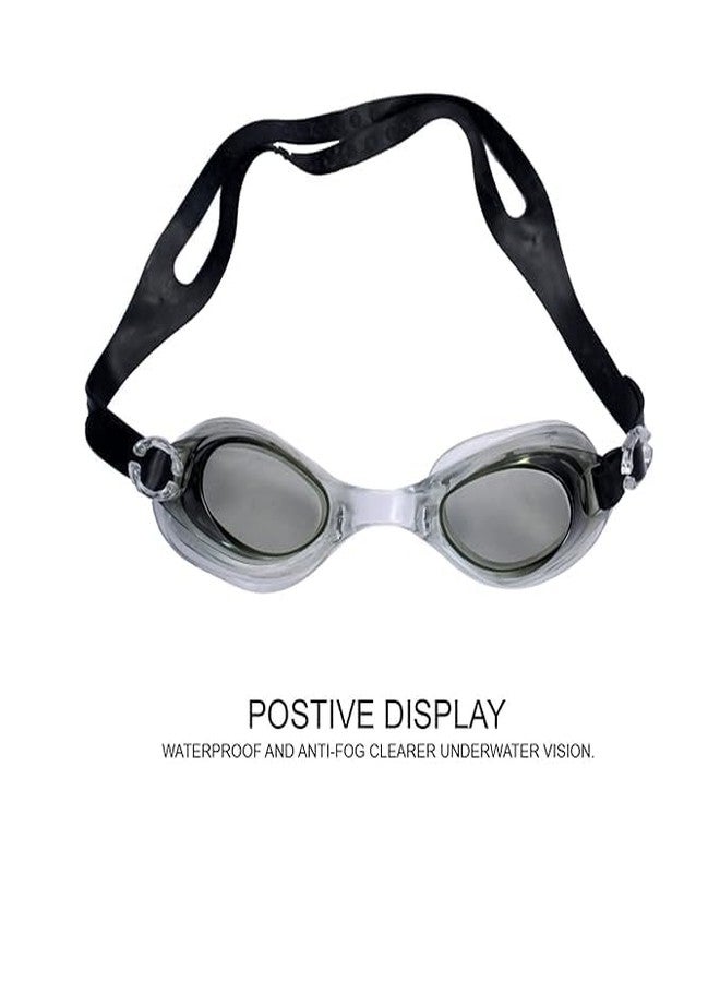 QUEBERS Unisex Swimming Goggles UV Protection Anti Fog Swim Goggles for Men Women Kids - Image 2