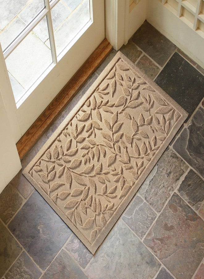 VivaNest Indoor Outdoor Doormat Absorbent Durable Heavy Duty Thick Natural Rubber Backing Easy Clean 17" x 30" Low Profile - Image 2
