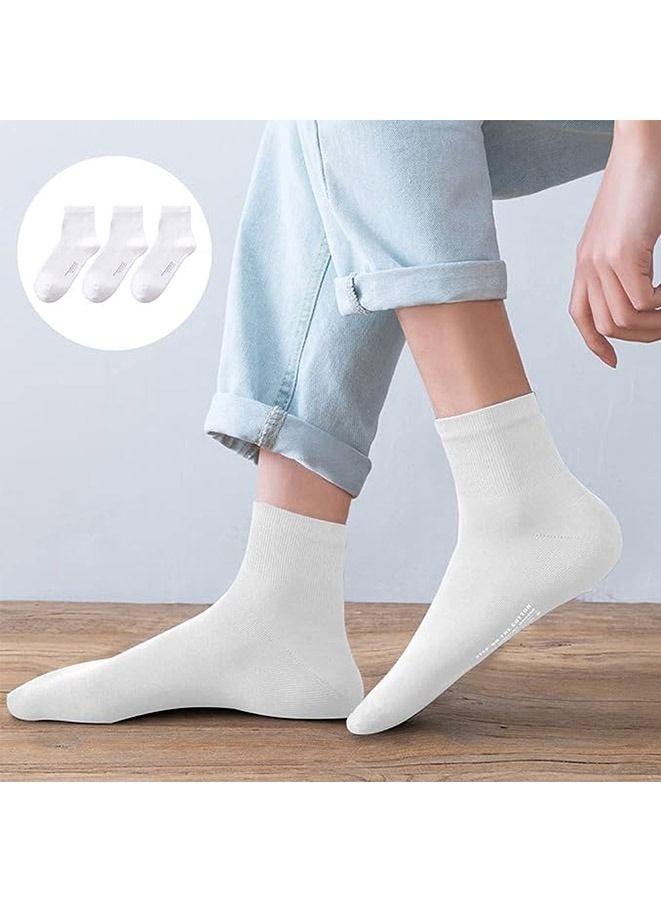 Men's Athletic Socks 100% Cotton Sports Comfort Cushion Sports Ankle Socks Comfort Fit Low-Top Sports Socks Breathable Sweat-Absorptive Women Odor-Resistant Socks  - Image 4