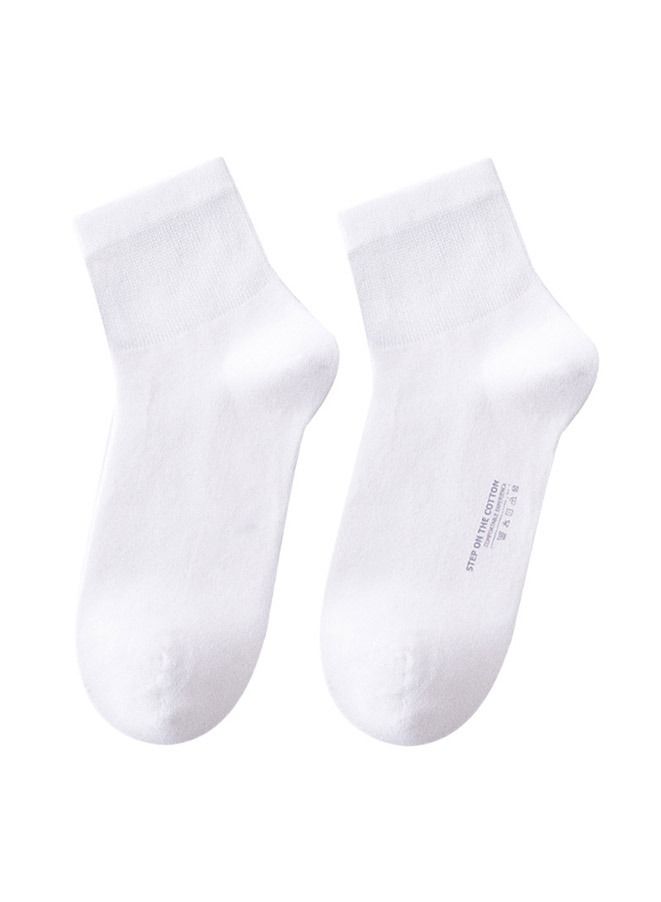 Men's Athletic Socks 100% Cotton Sports Comfort Cushion Sports Ankle Socks Comfort Fit Low-Top Sports Socks Breathable Sweat-Absorptive Women Odor-Resistant Socks  - Image 2