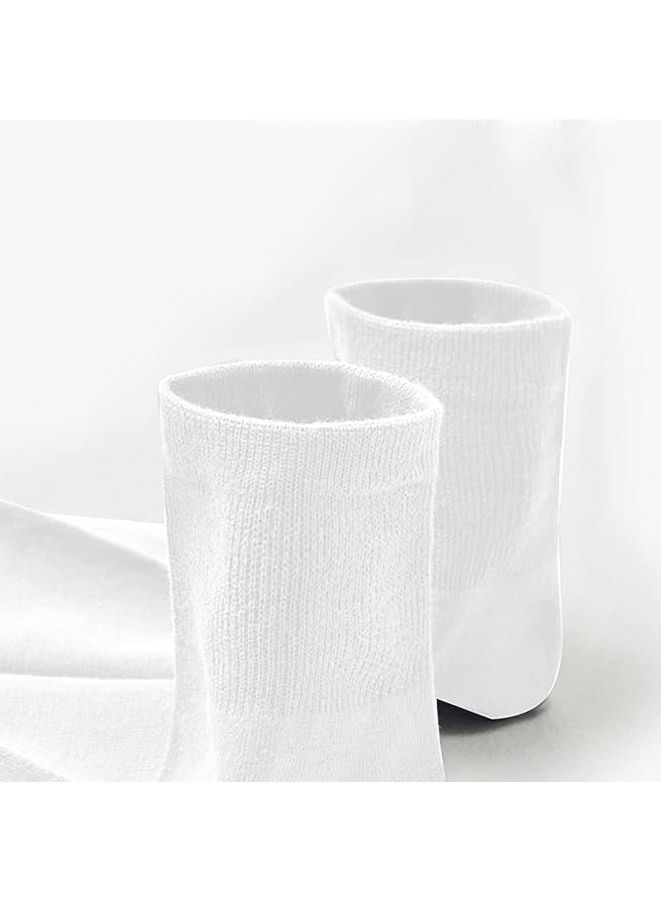 Men's Athletic Socks 100% Cotton Sports Comfort Cushion Sports Ankle Socks Comfort Fit Low-Top Sports Socks Breathable Sweat-Absorptive Women Odor-Resistant Socks  - Image 3
