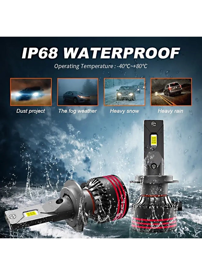 توبيز TBS DESIGN M8Pro 9006 مصباح أمامي LED للسيارة أصلي من قطعتين بقوة 110 وات/زوج، لون أبيض نقي ودرجة حرارة اللون 6000 كلفن - Image 5