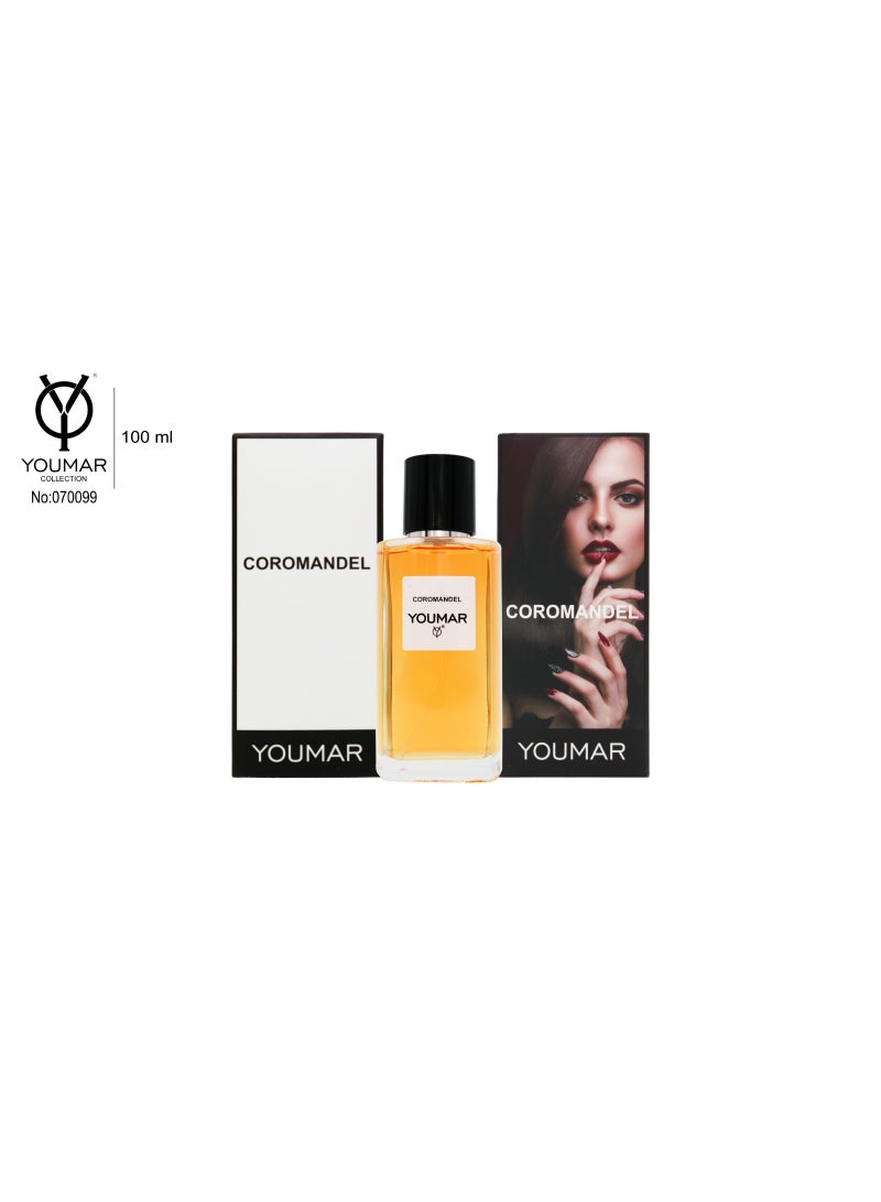 Yomar Collection 070099 Cromandel Oriental Woody Perfume for Women - 100ml