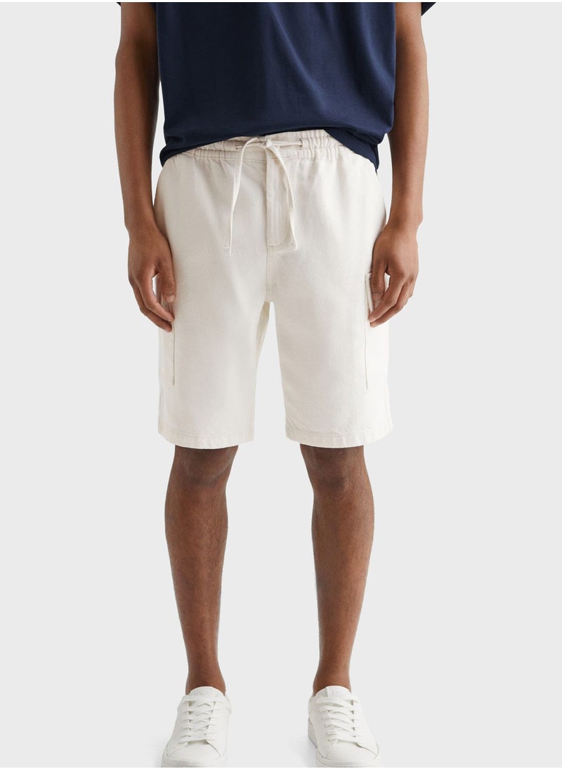 MANGO - Youth Essential Cargo Shorts - Image 1