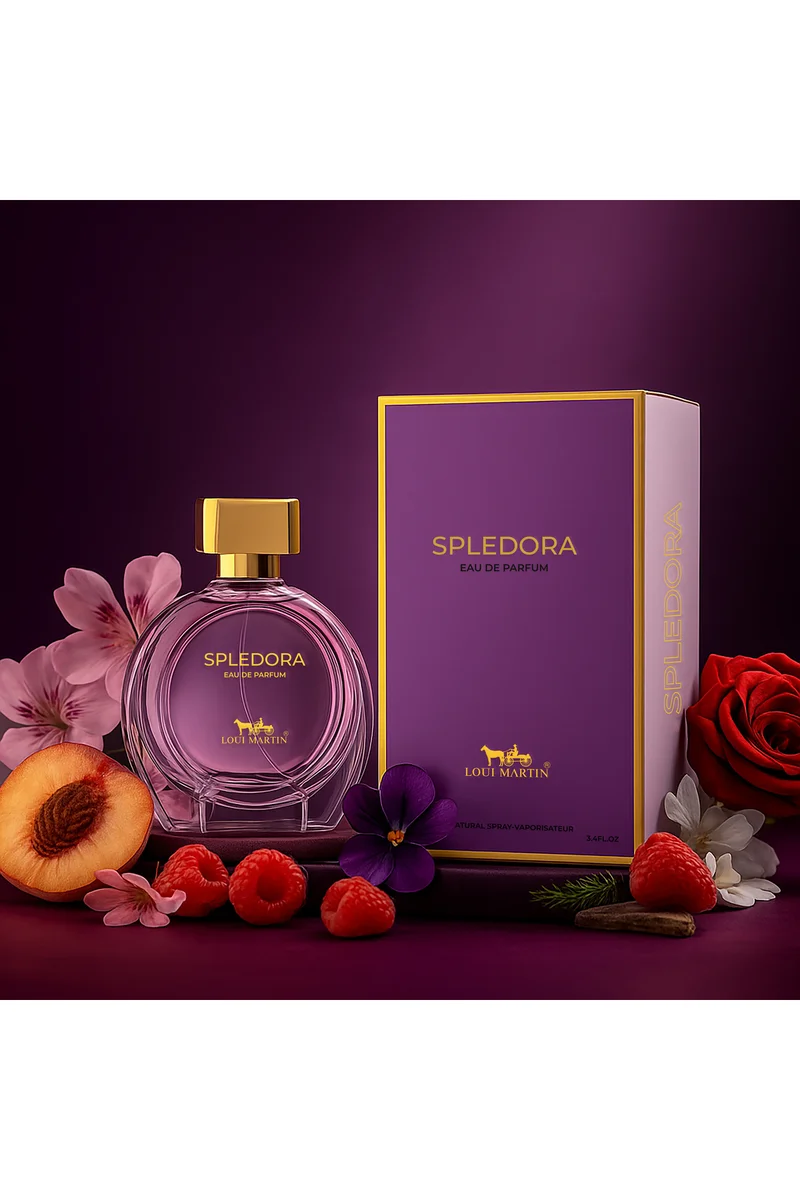 Loui Martin Spledora Eau De Parfum 100ml | Elegant Floral & Fruity Fragrance | Sophisticated Scent