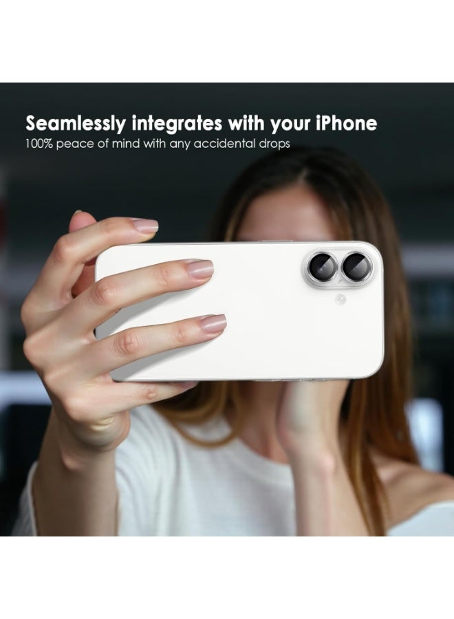 ليتو واقي عدسة الكاميرا من الزجاج المقوى LITO S+ لهاتف iPhone 17 - فضي سييرا - Image 3
