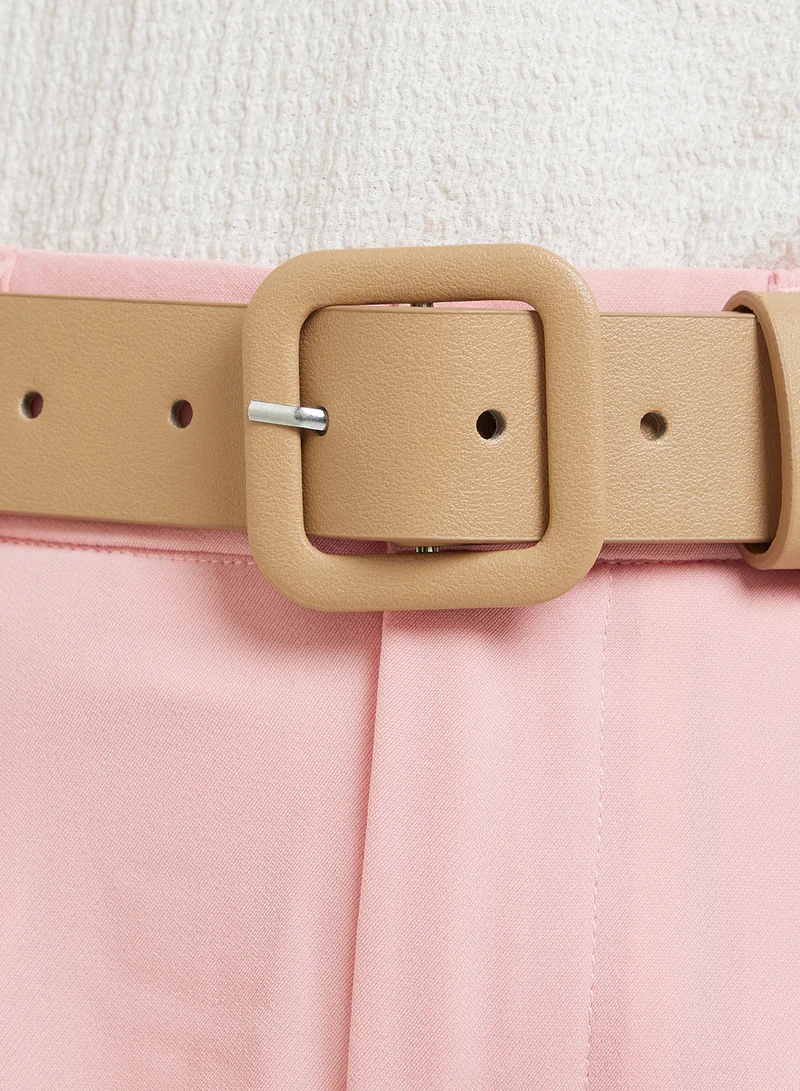 Ginger Square Buckle Belt
