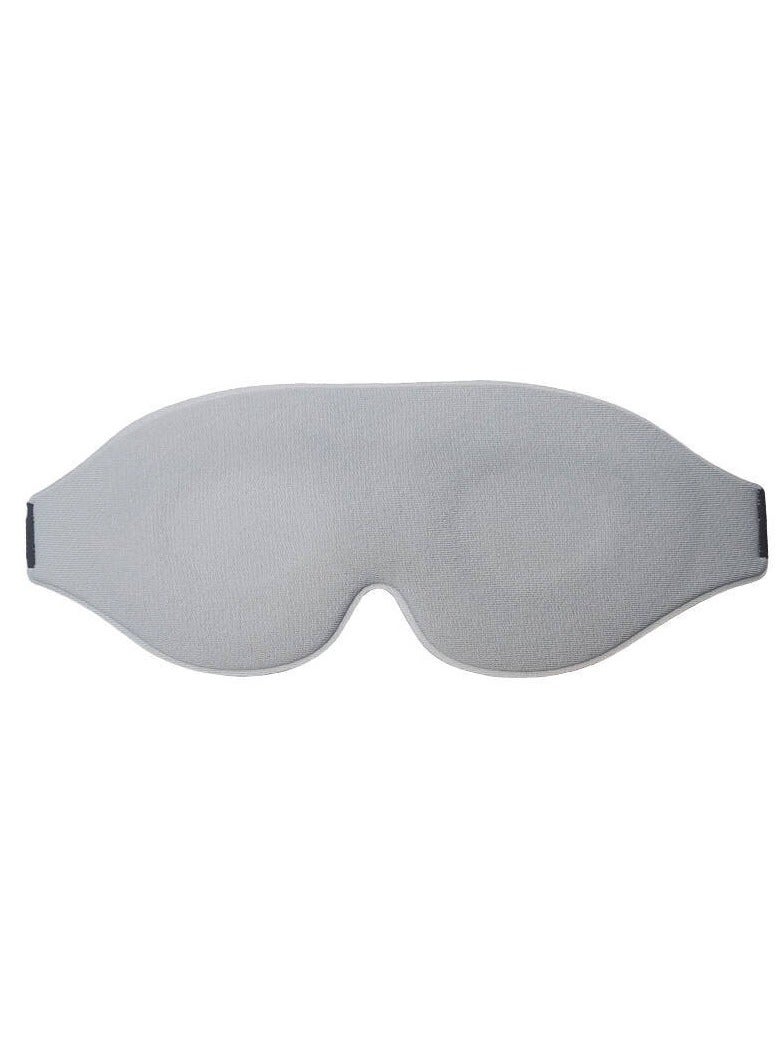 Generic Grey 3D Sleep Mask for Men Women, Upgraded Contoured Cup Eye Mask with Adjustable Strap, Breathable & Soft for Sleeping 