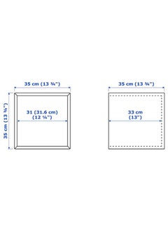 إيروريكس خزانة، بيضاء، 35X35X35 سم  - Image 5