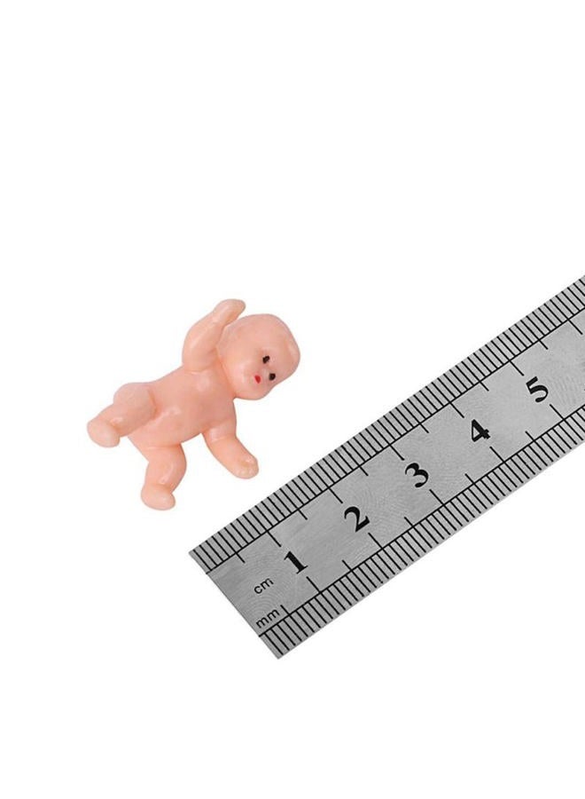 JUXINGDAZYF 1.2" King Cake Babies Mini Plastic Babies for Baby Shower Ice Cube Game Party Favor Decorations, 30Pcs(Latin) - Image 2