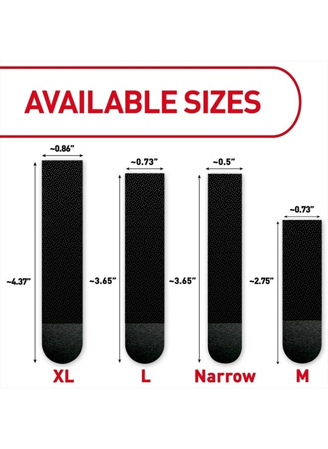 Command 17206BLK Heavy Duty, Holds 16 lbs Picture Hanging Strips, 4 Pairs, Black, 4 Count  - Image 5