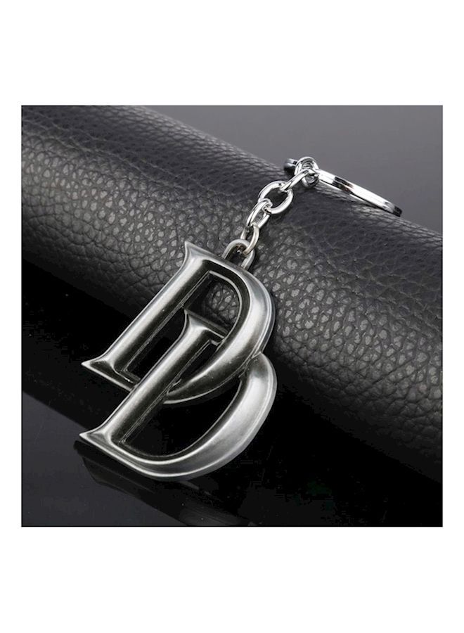 NIBEMINENT Double D Alloy Metal Waist Ganging Keys Holder Casual Key Chain - Image 1