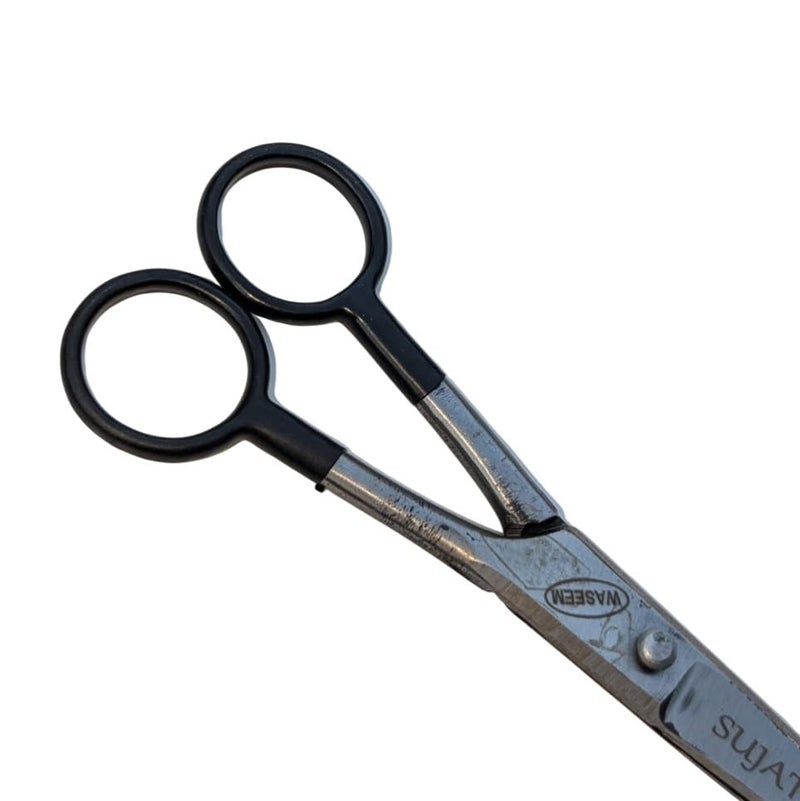 Generic Barber Scissors Professional Salon Barber Hair Cutting Hairdressing Tool Scissors Beard Trimming 6 Inch Made Up Of Funner Steel FREE RAZOR AND COMB  - Image 5