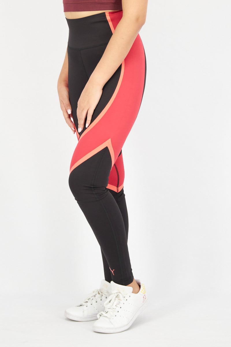PUMA Women Sportswear Fit Training Leggings, Black - Image 3