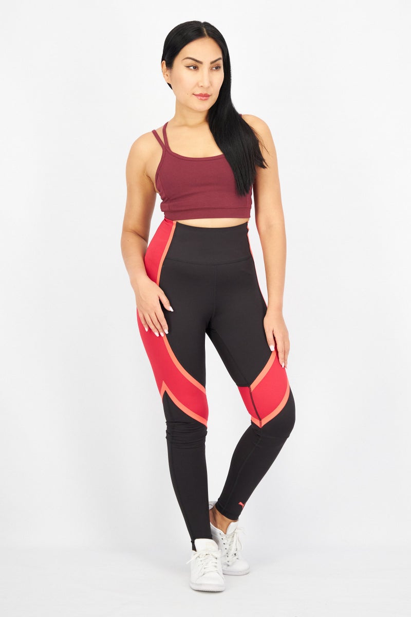 PUMA Women Sportswear Fit Training Leggings, Black - Image 2