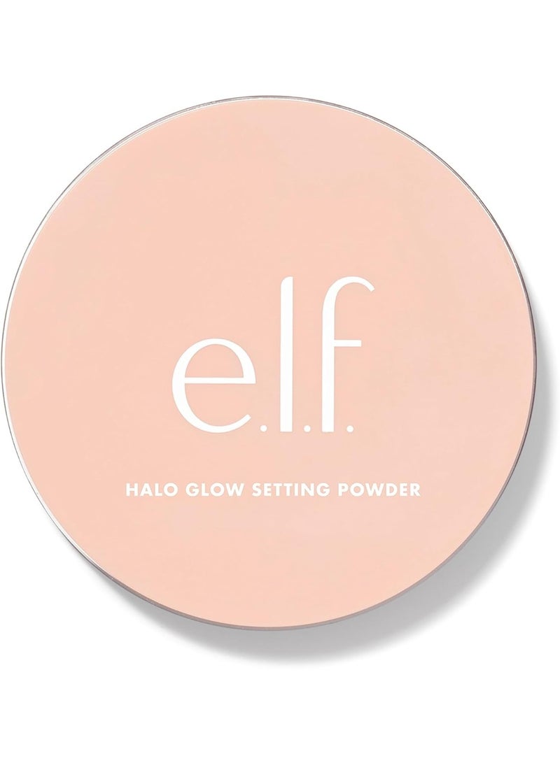 إلف بودرة هالو جلو لتثبيت المكياج، ناعمة، خفيفة الوزن، غير لامعة، ناعمة، تقلل من المسام والخطوط الدقيقة، لمسة نهائية شبه غير لامعة، 6.8 جرام، متوسطة - Image 4