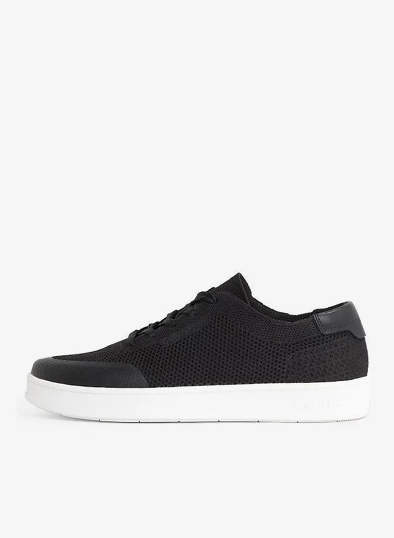 CALVIN KLEIN LOW LACE UP KNIT TRAINERS
