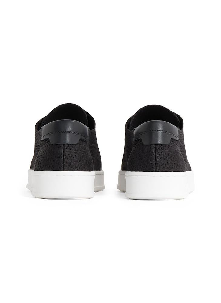 CALVIN KLEIN LOW LACE UP KNIT TRAINERS - Image 4