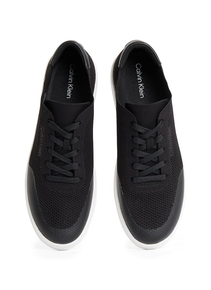 CALVIN KLEIN LOW LACE UP KNIT TRAINERS - Image 5