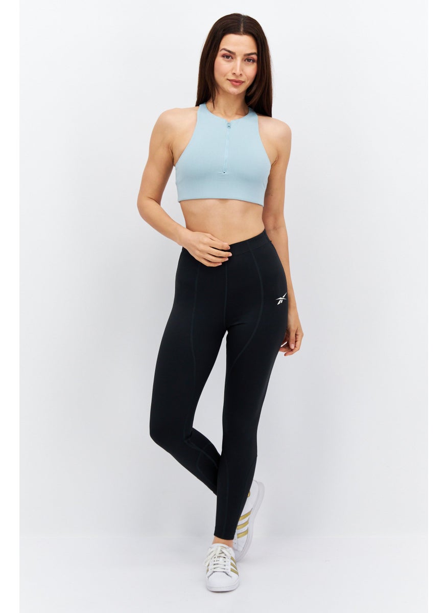 Reebok ملابس رياضية للنساء مناسبة للتدريب ضيقة، سوداء  - Image 2