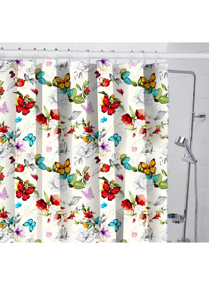 general bathroom shower curtain waterproof 145 W * 180 L - Image 2
