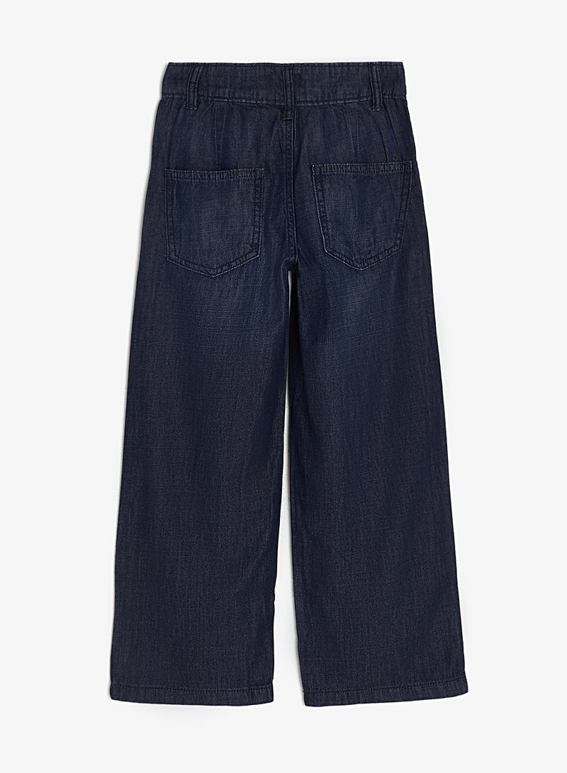 Ripples Girls Wide Leg Jeans - Image 2