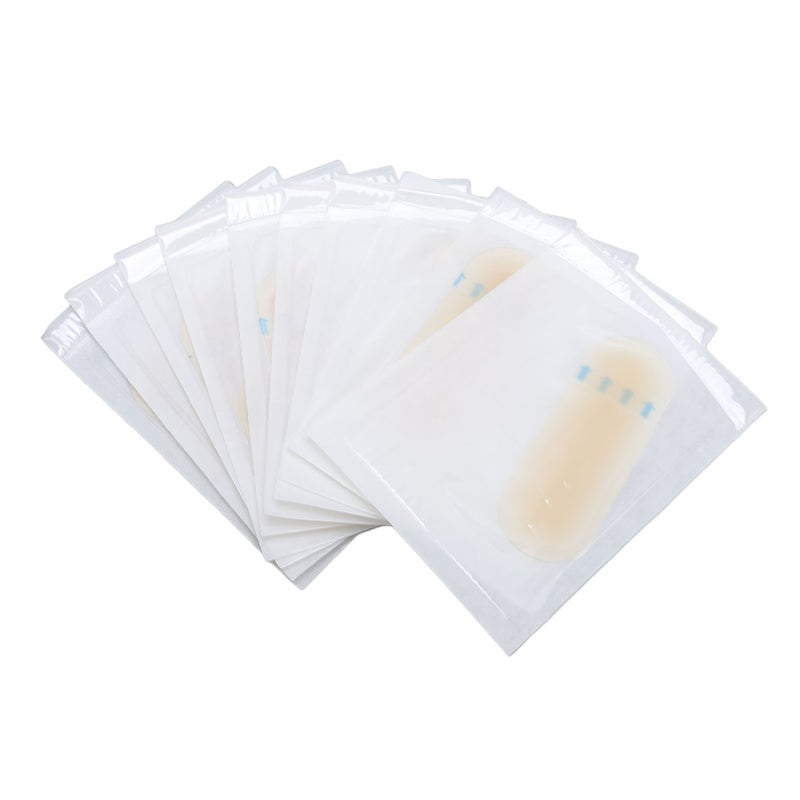 20PCS Light Skin Color Transfer Eyebrow Skin Sticker Practice Makeup Eyebrow Stencil Stickers for Beauty Salon - Image 3