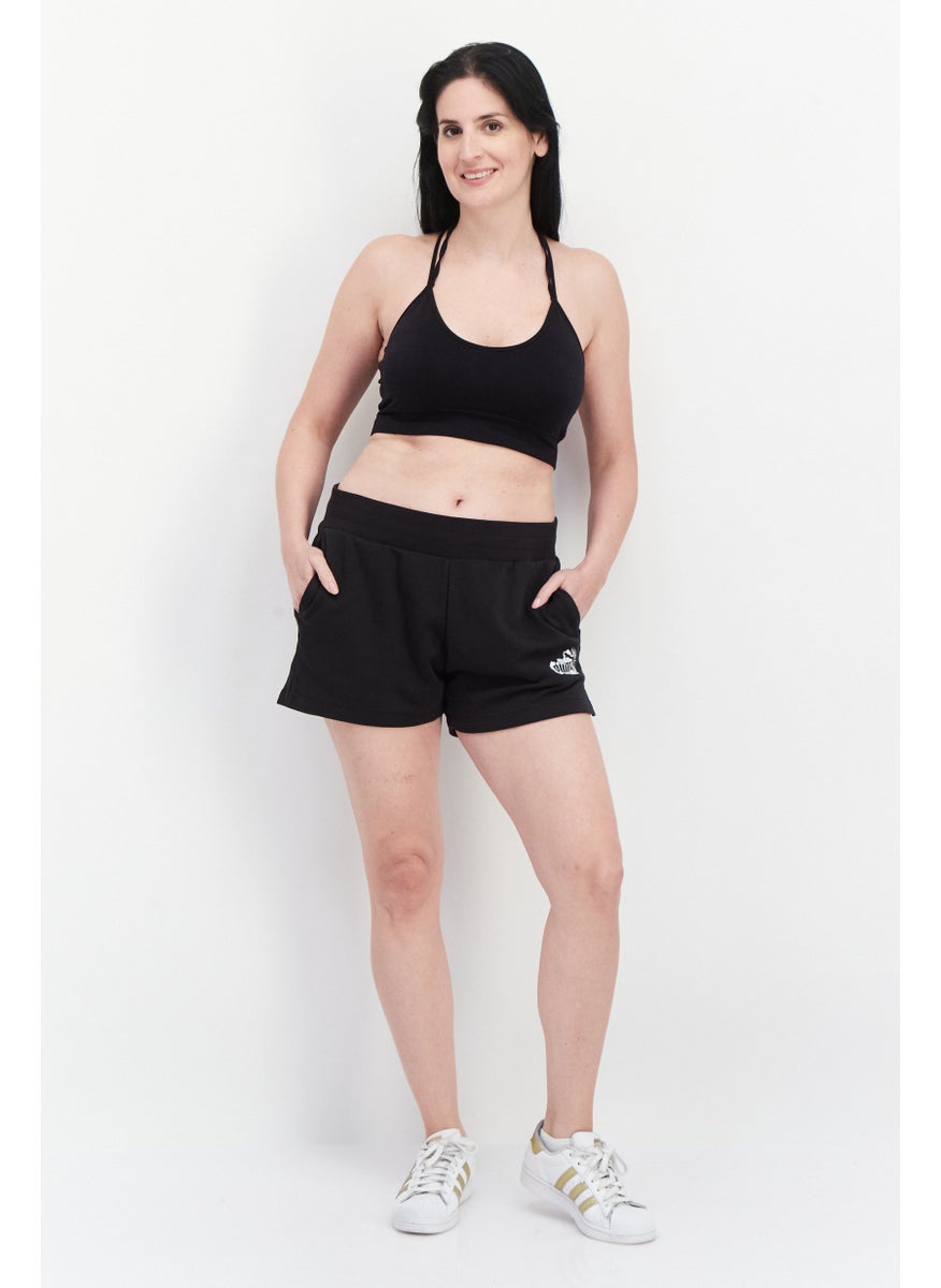 PUMA Women Sports Fit Training Shorts, Black  - Image 3