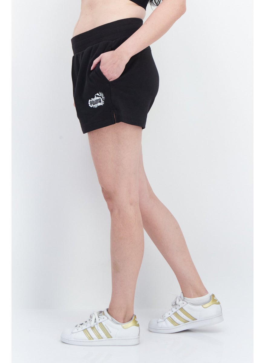 PUMA Women Sports Fit Training Shorts, Black  - Image 4