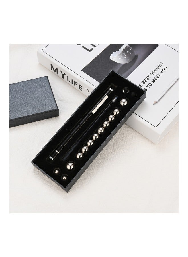 Sharpdo Magnetic Ballpoint Pen Black/Silver - Image 5