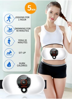 GROIC Electric Slimming Belt, Weight Loss Machine for Women, Adjustable Vibration Massage, Multiple Massage Modes, Belly Fat Burner, Promote Digestion  - Image 4